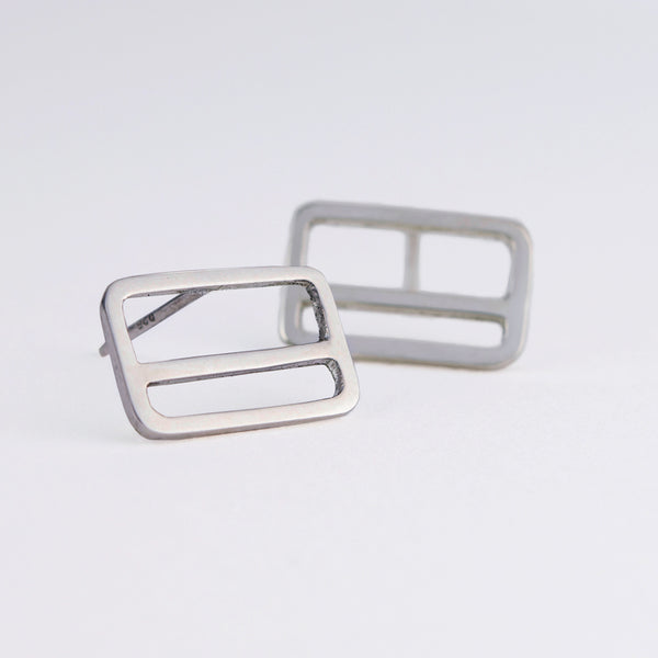 Alternate view of Metrocard Earrings by Tinker Company.
